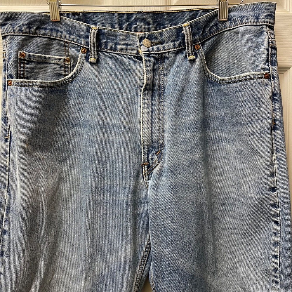 Vintage‎ Levis 550 Men's Size 38x30 Blue Jeans Medium Wash Denim 100% Cotton